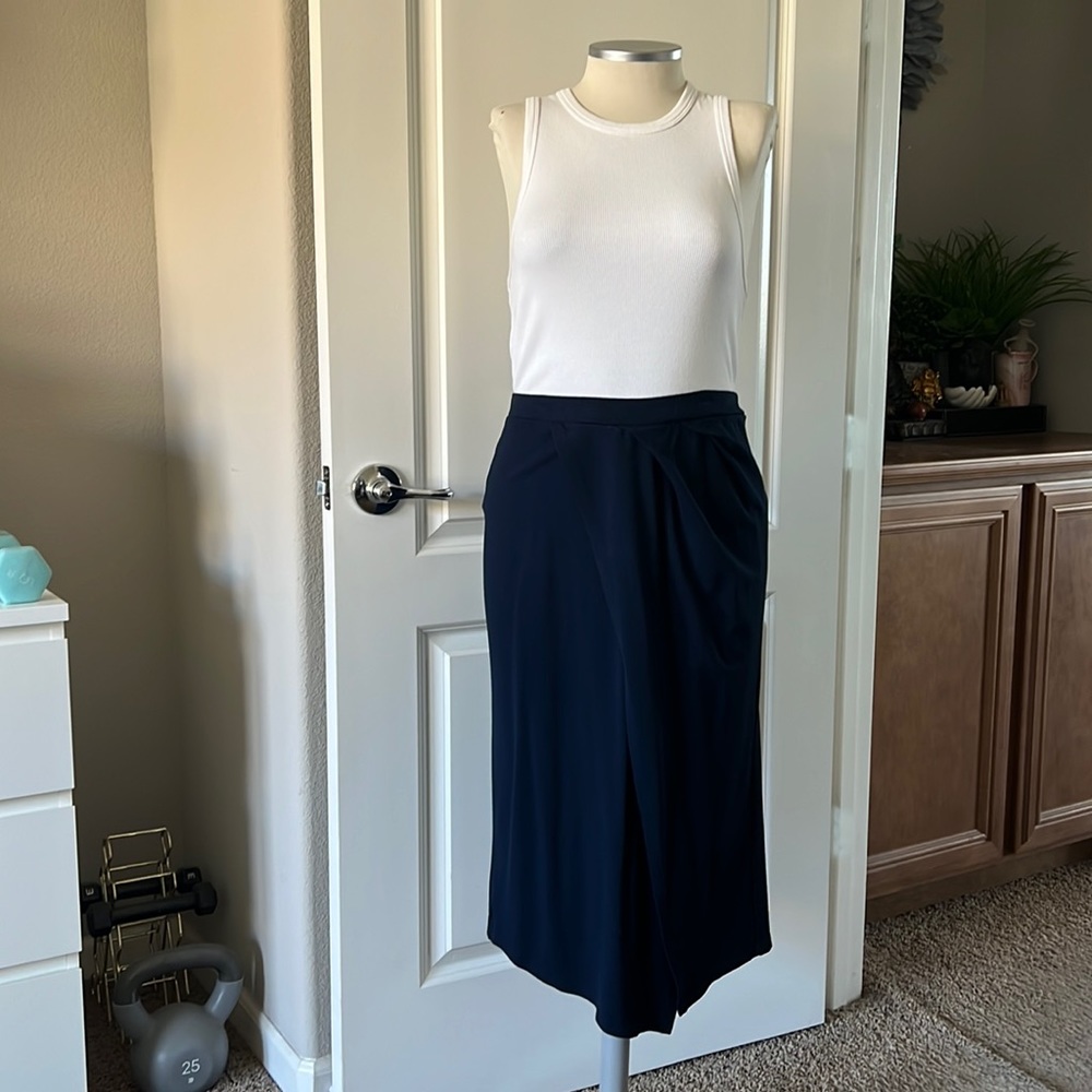 Maternity skirt in navy